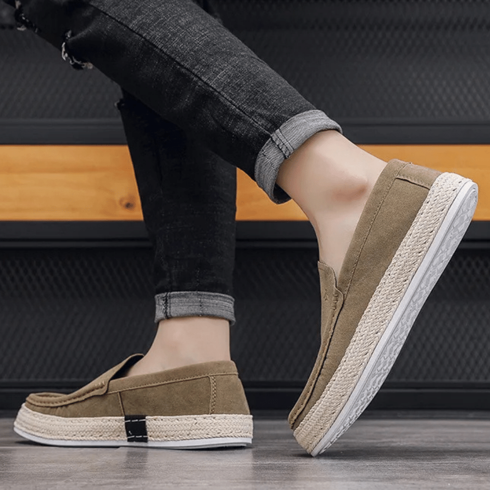 Leather Moccasins for Men Nantes Verno